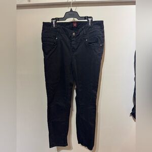 3/$30 Olsen Black Denim Jeans some stretch 8